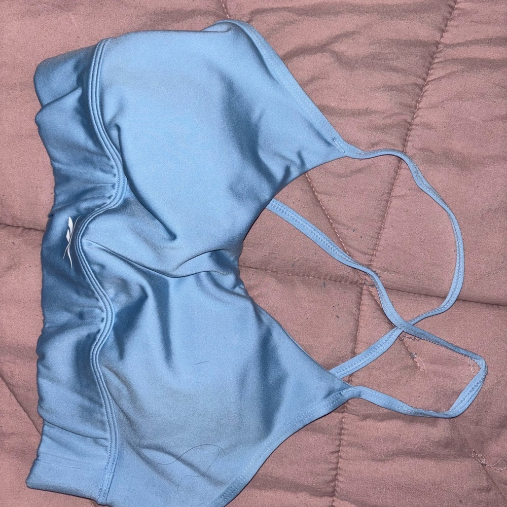 Reebok Light Blue Sports Bra